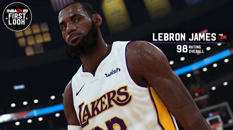 Latest NBA 2K19 Screenshot Features Cover Player LeBron James - NLSC