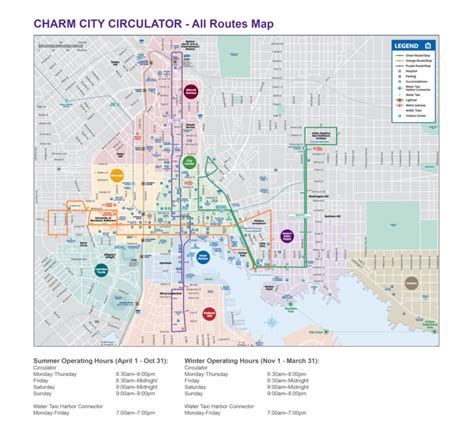 Baltimore City: Circulator Bus Line