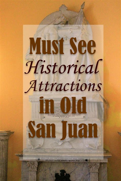 Must See Historical Attractions in Old San Juan | San juan, Historical ...