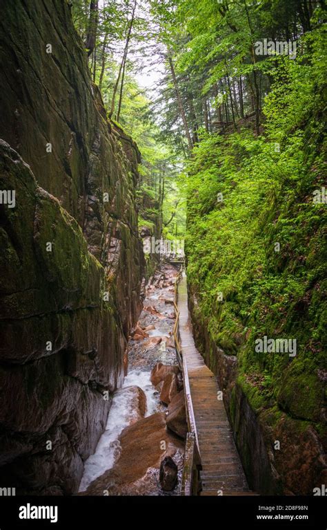 Franconia Notch State Park Stock Photo - Alamy