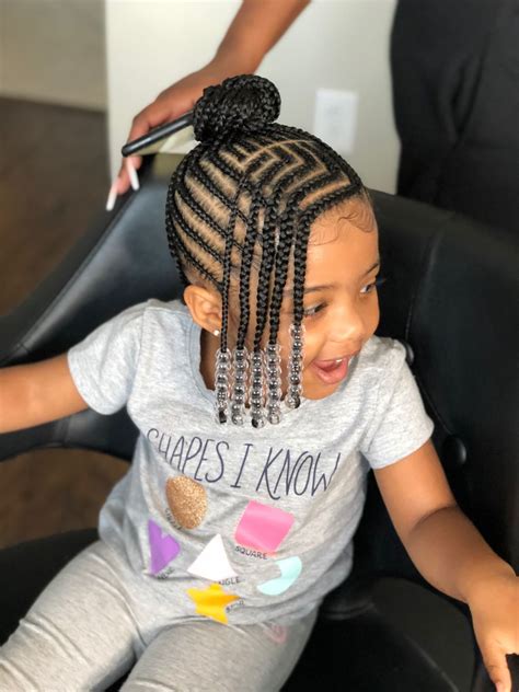 Kiddie Braids 🌻 IG: @hair_by_arie / FB: Hair By Arie | Toddler braided hairstyles, Black kids ...