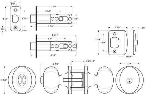 Door knob dimensions – Door Knobs