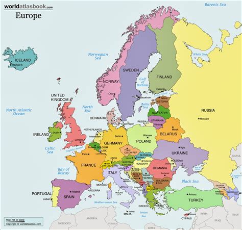 Europe Map Study Quiz - Gisela Ermengarde