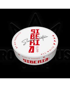 Siberia Nicotine Pouches | All white snus & pouches