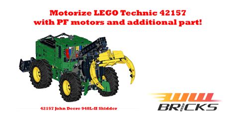 LEGO MOC [RC] LEGO Technic 42157 John Deere 948L-II Skidder by WW Bricks Studio | Rebrickable ...