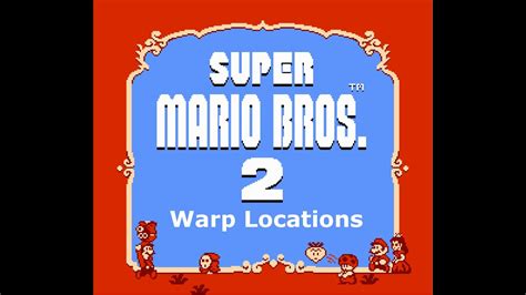 Super Mario Bros 2 Secrets - Warps - YouTube