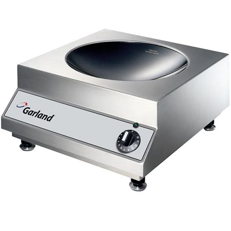 Garland GI-SH/WO 3500 Countertop Induction Wok Range - 208V, 3.5 kW