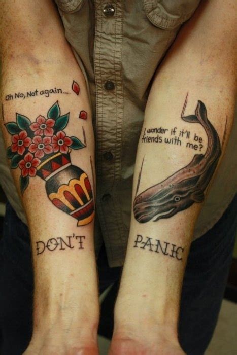 "Don't Panic" Tattoo [PIC]