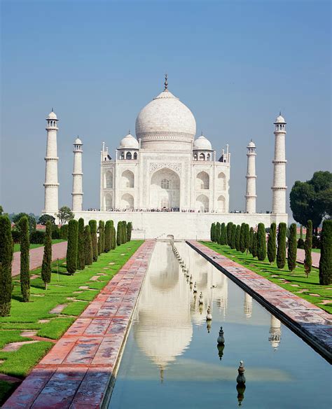 Beautiful Taj Mahal, Agra, Radjasthan Photograph by Brittak - Pixels