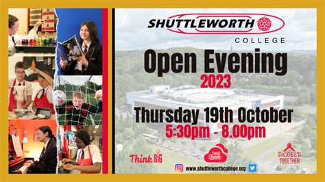 Open Evening 2023 – Shuttleworth College