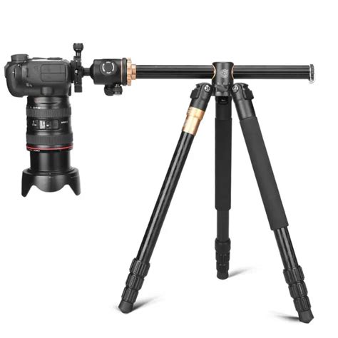 Q999H Horizontal Arm Professional Camera Tripod Portable Travel Tripod ...