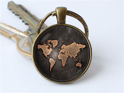 World Map Necklace Globe Necklace Earth Map Jewelry World Map | Etsy