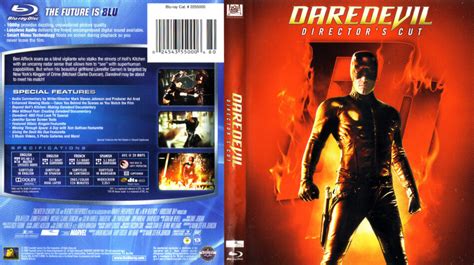 Daredevil Blu-Ray DVD Cover (2003) R1