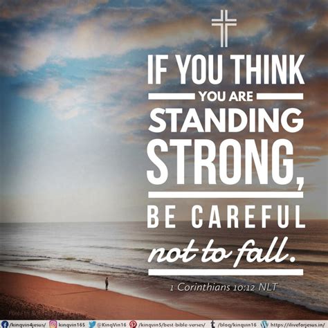 be careful not to fall Archives - I Live For JESUS