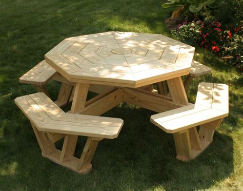 octagon picnic tables for sale | Planos para mesa de picnic, Mesa picnic madera, Mesas de picnic ...