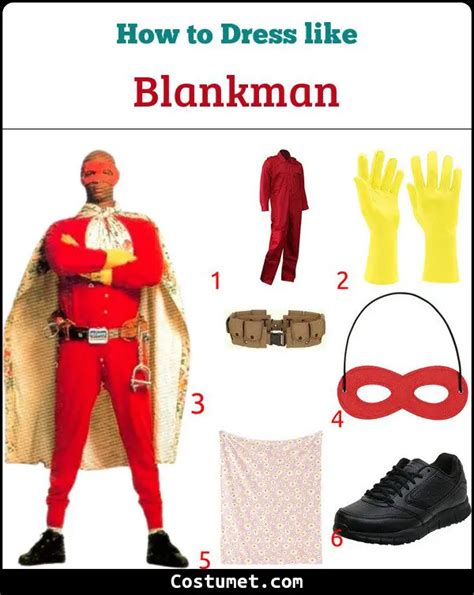 Blankman's Costume for Halloween