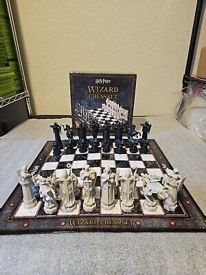 Harry Potter Wizard Chess Set - The Noble Collection Complete. Great Shape. 849421002459 | eBay