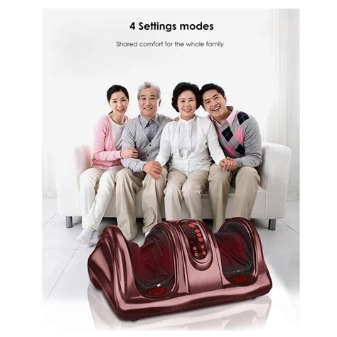 4 Mode Foot Massager Machine with Remote Control