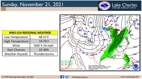 NWS Lake Charles weather update: 11.18.21 - Orange Leader | Orange Leader