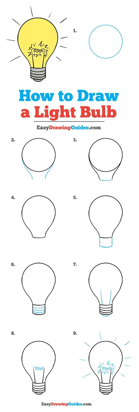 How To Draw A Lightbulb Easy I love the idea of cartoonists sh