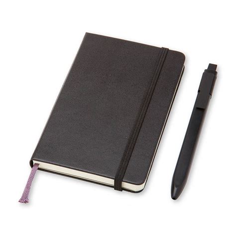 Moleskine Bundle-Black Pocket Notebook & Pen