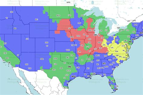 NFL TV Schedule and Broadcast Map: Week 5 | FOX Sports