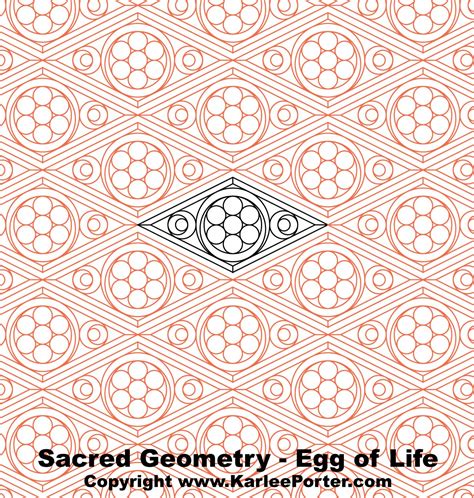 Sacred Geometry – Egg of Life – Karlee Porter