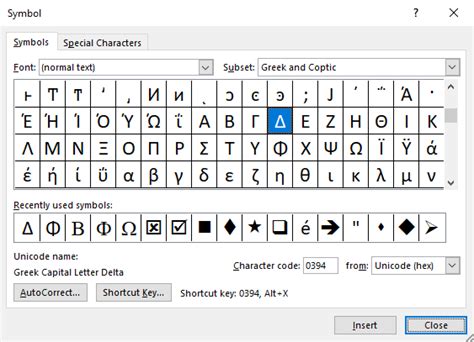 How to Insert Greek Letters or Symbols in Word (6 Ways) | Avantix Learning