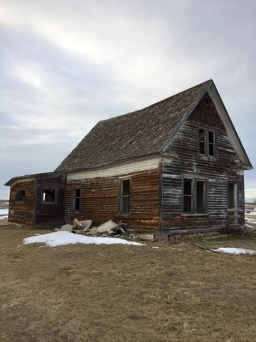 The view from here: North of Halkirk, Alberta