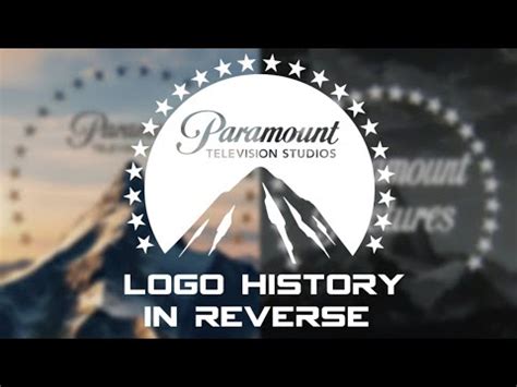 Paramount Television Studios logo history in reverse - YouTube