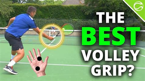 TENNIS VOLLEY GRIP - The Perfect Tennis Volley Grip - YouTube