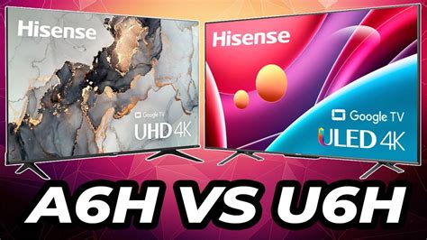 Hisense A6H VS U6H Which Should You Buy? - YouTube