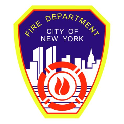 Fire department city of new york Free Vector / 4Vector