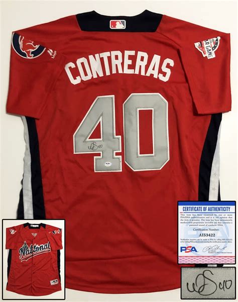 Willson Contreras Autographed Memorabilia | Signed Photo, Jersey ...