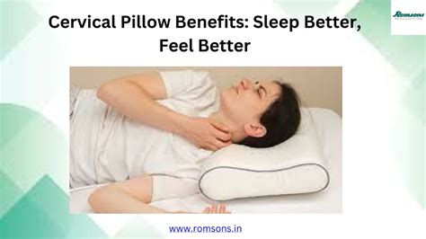 PPT - Cervical Pillow Benefits Sleep Better, Feel Better PowerPoint ...