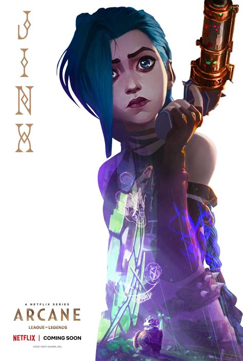 Arcane TV 2021 Netlix serie League of Legends Jinx impresión | Etsy