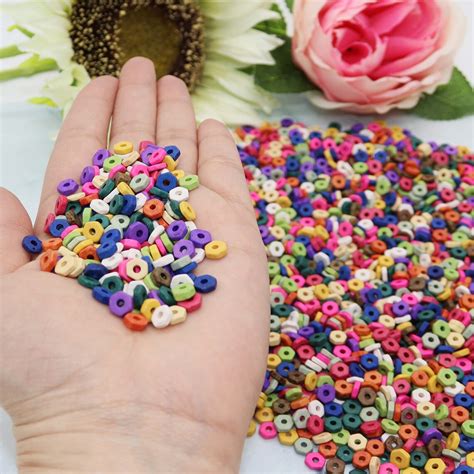 2000 PCS Hexagon Heishi Beads for Jewelry Making Adults 12 | Etsy