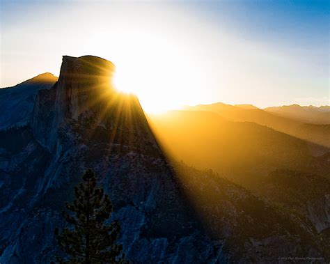 Half Dome Sunrise Photograph by Phil Abrams