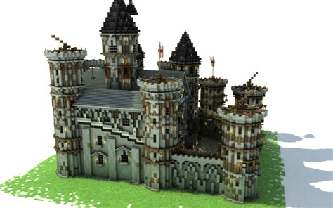 Just a big castle. : r/Minecraft