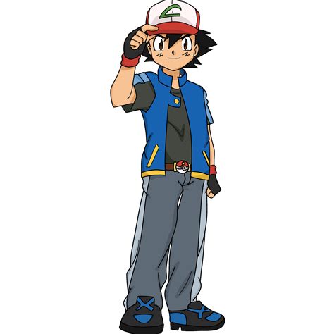 Ash Ketchum Pokemon Master design by PokebeyFlameGod on DeviantArt