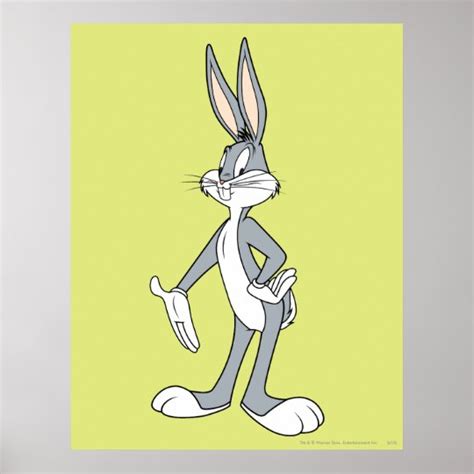 BUGS BUNNY™ Standing 3 Poster | Zazzle