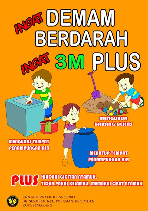 Poster Bahaya Nyamuk Demam Berdarah | LEMBAR EDU