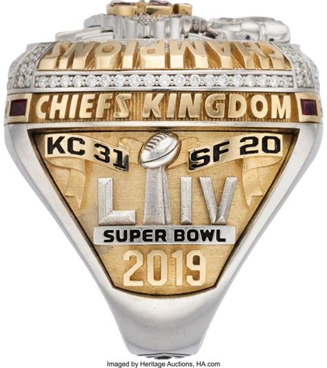 Auction for Kansas City Chiefs 2019 Super Bowl ring opens