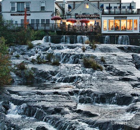 Camden Maine Waterfalls Photograph by Jack Schultz - Pixels