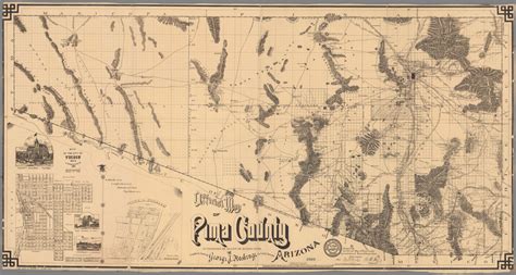 Official Map of Pima County Arizona - David Rumsey Historical Map Collection