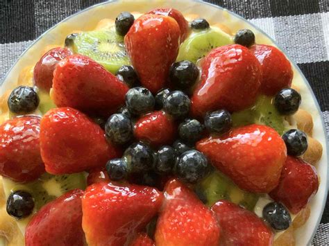 Fresh Fruit Flan Recipe