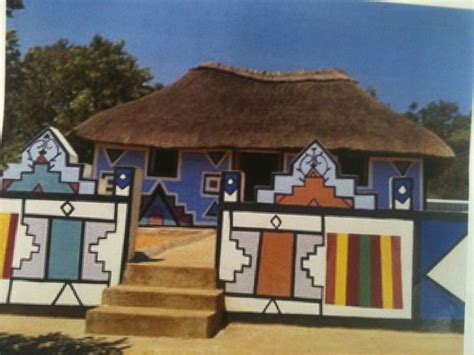 Ndebele hut | Africana, Arte afro-americana, Arte e arquitetura