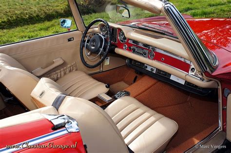 1970 Mercedes-Benz 280 SL Pagoda interior | Marc Vorgers | Flickr