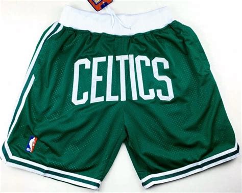 Boston Celtics Shorts Green - Justdonshorts