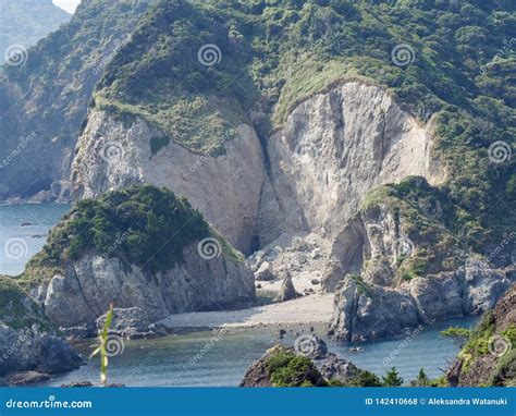 Picturesque Coast of Izu Peninsula Stock Photo - Image of coast, japan ...